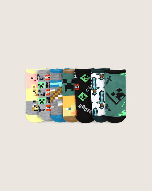 Pack 7 Calcetines Minecraft