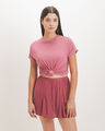 Playera Rosa Relaxed,PALO ROSA