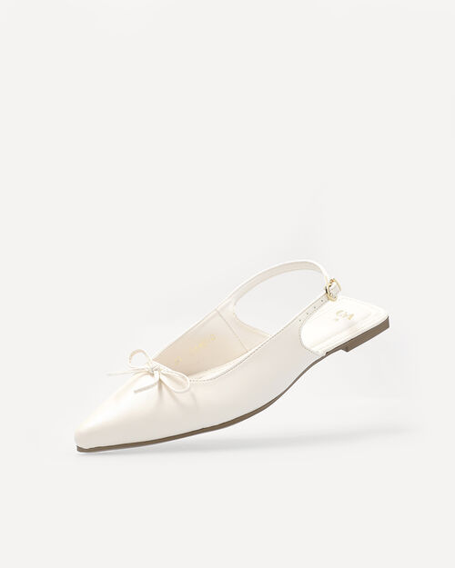 Zapato Blanco Destalonado