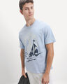 Playera Dise&ntilde;o N&aacute;utico,AZUL P1