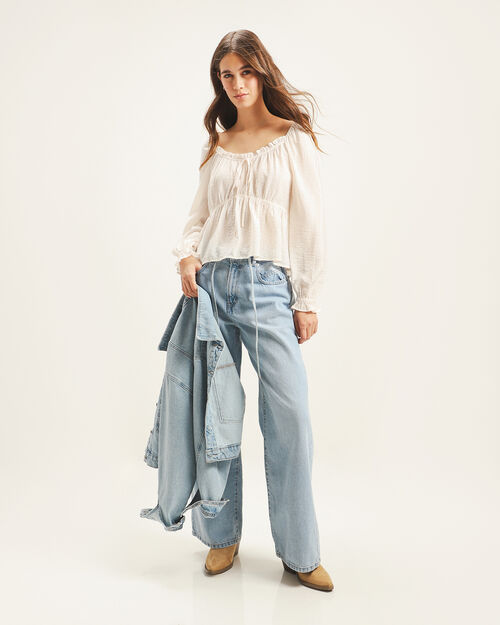 Jeans Fit Wide Leg