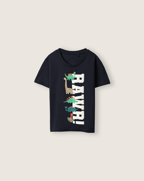 Playera Manga Corta Dinosaurios