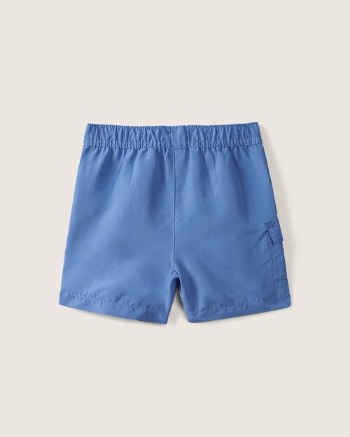 Short Azul Traje De Ba&ntilde;o