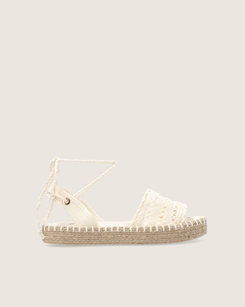 Alpargatas Plana Crochet