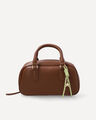 Bolso Verde Gamuza,MARR&Oacute;N