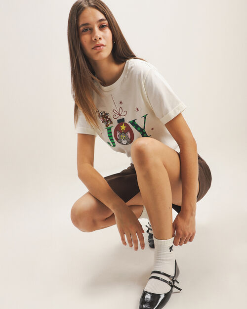 Playera Navideña Tom Y Jerry