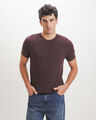 Playera Roja Textura,ROJO VINO