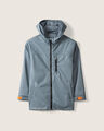 Chamarra Gris Impermeable,GRIS