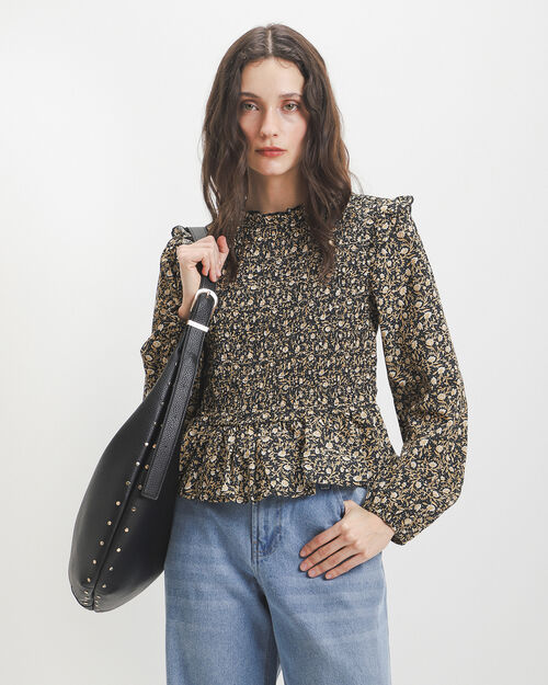 Blusa Estampada Flores