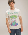 Playera Manga Corta Rick Y Morty,BLANCO