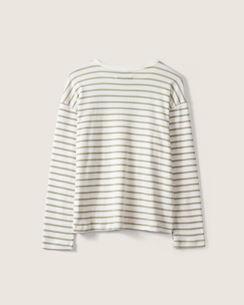 Playera Rayas Fit Relaxed