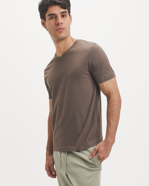 Playera Slim Caf&eacute;
