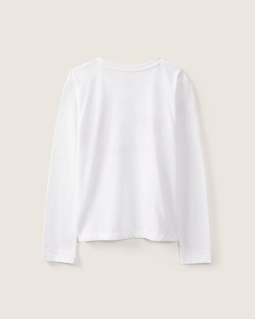 Playera Beige Estampada