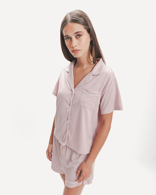Conjunto De Pijama Rosa