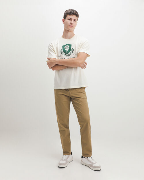 Pantal&oacute;n Slim Caqui