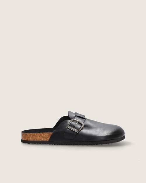 Zapato Negro Destalonado