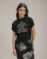 Playera Negra Manga Corta,NEGRO
