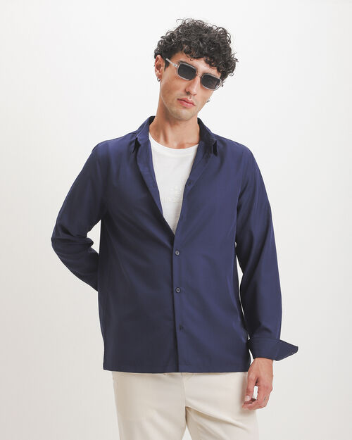 Camisa Azul Regular