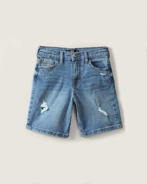 Bermuda Mezclilla Azul