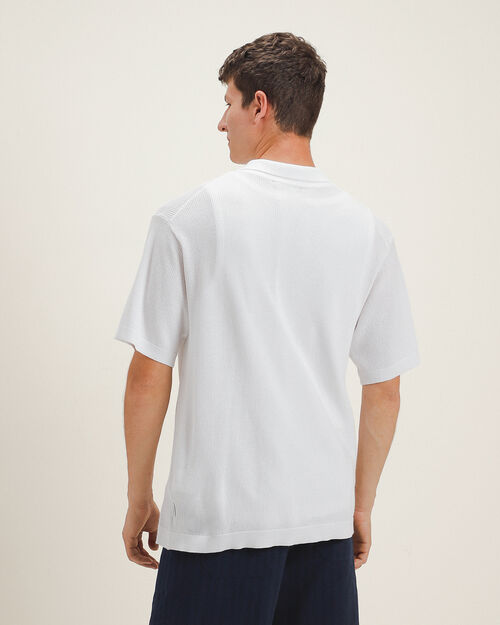 Camisa Blanca Manga Corta