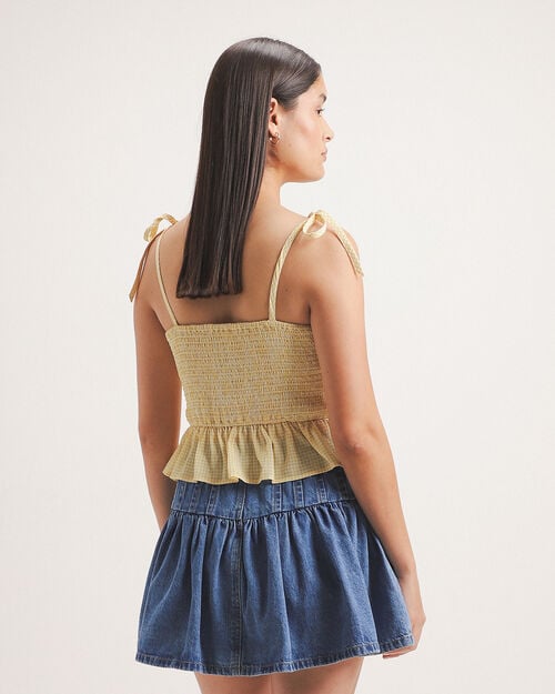 Blusa Tirantes Estampada