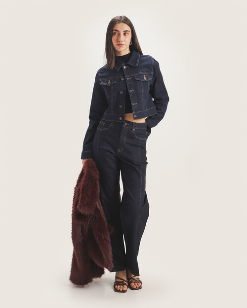 Chamarra Mezclilla Azul