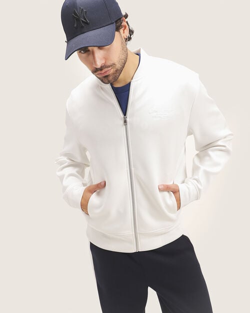 Chamarra Fit Regular, BLANCO HUESO Chamarra Fit Regular