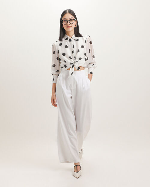 Camisa Estampado Lunares