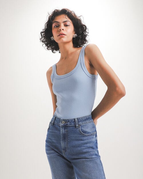 Body Azul B&aacute;sico