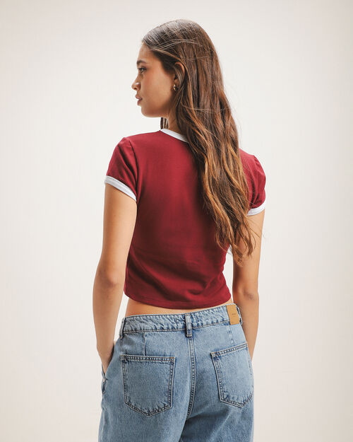 Crop Top Estampado