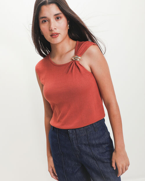 Top Naranja Bot&oacute;n