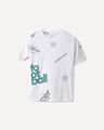 Playera Gr&aacute;fico Desierto,BLANCO