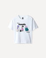 Playera Blanca Boxy,BLANCO
