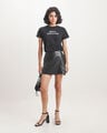 Short Falda Negra,NEGRO