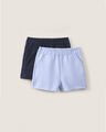 Set 2 Shorts Azul,AZUL ACERO