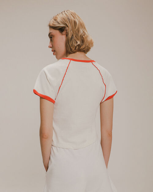 Playera Ringer Coca Cola