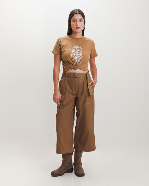 Playera Caqui Regular