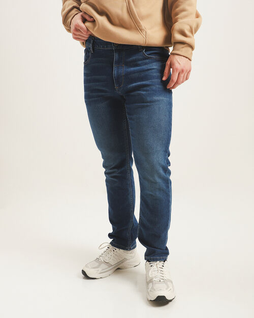 Jeans Slim Azul Marino