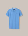 Polo Manga Corta Azul,AZUL P1
