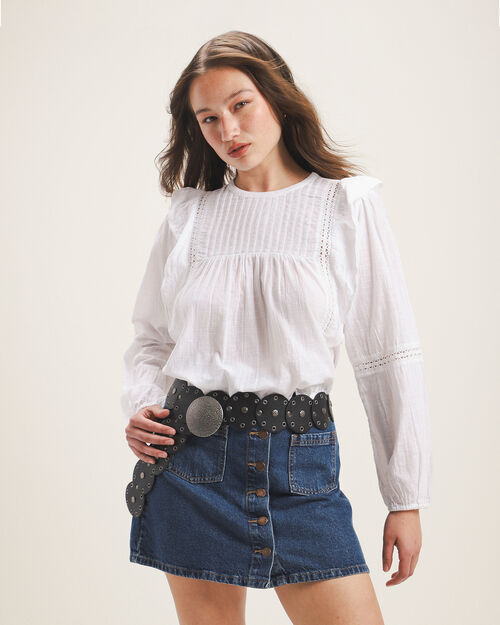 Blusa Olanes Blanca