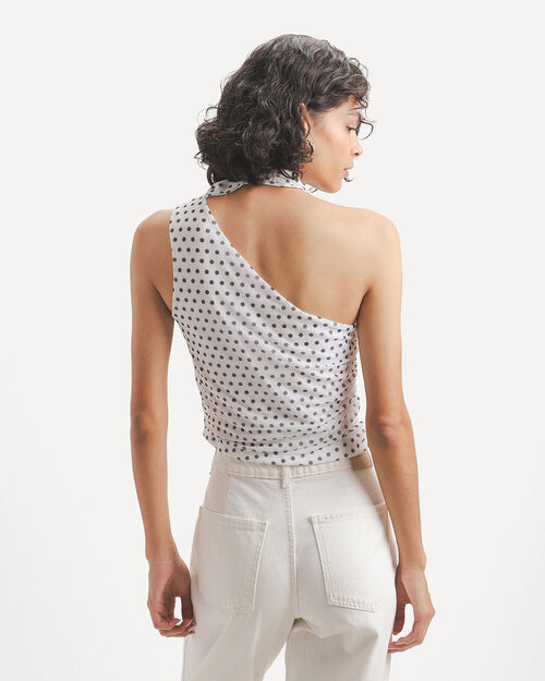 Top Strapless Estampado