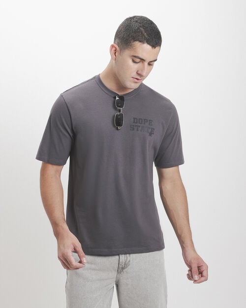 Playera Regular Gris