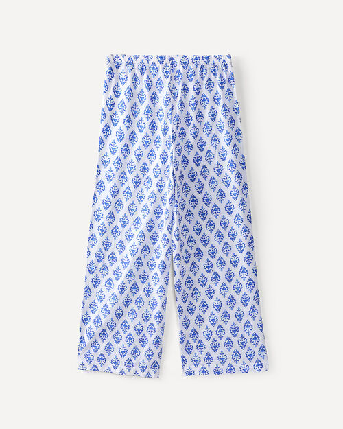 Pantal&oacute;n Estampado Blanco