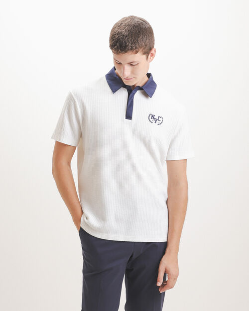 Polo Blanca Textura