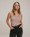 Tank Top Rib Botones,ROSA CLARO