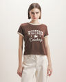 Playera Slim Dise&ntilde;o,CAFE