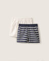 Set 2 Shorts Azul,CREMA