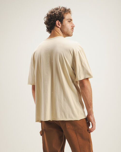 Playera Relaxed Café