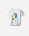 Playera Dise&ntilde;o Perritos,BLANCO