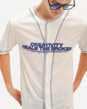 Playera Baseball Blanca,BLANCO